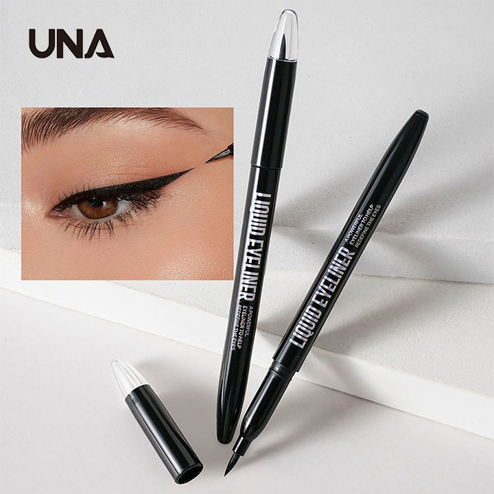 Private Label Makeup Waterproof Smooth Smudge-Proof Liquid Eyeliner Women Cosmetics Products Factory Wholesale