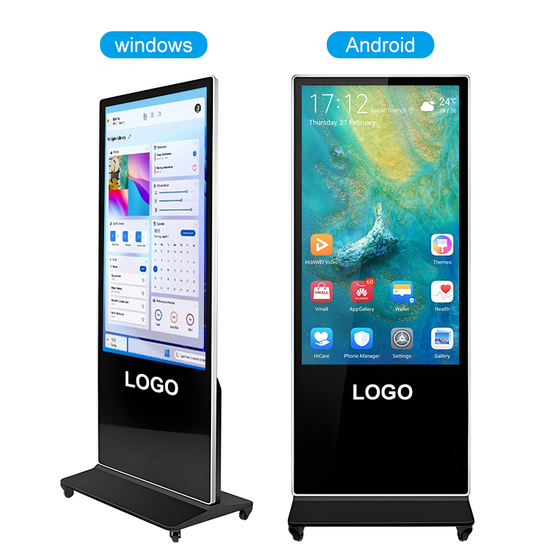Интерактивный сенсорный дисплей 43-65 дюймов для рекламы