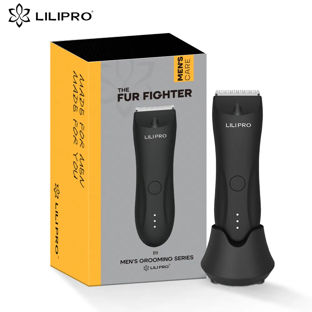 Lilipro B9 Pubic Hair Trimmer Pubic Shaver Hypoallergenic Ceramic Blade Electric Ball Trimmer