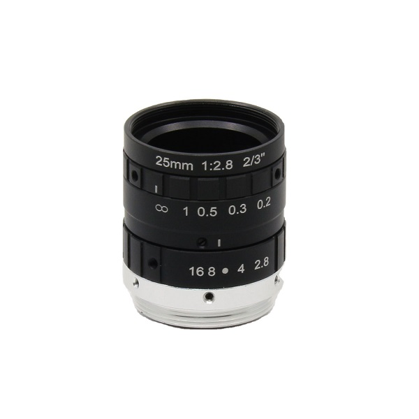 Объектив C-Mount 25mm F2.8 10MP для машинного зрения