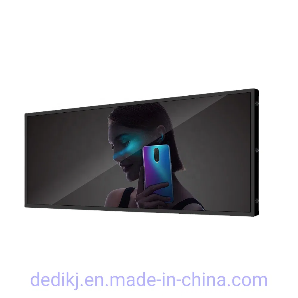 37-дюймовая растянутая LCD панель для полок