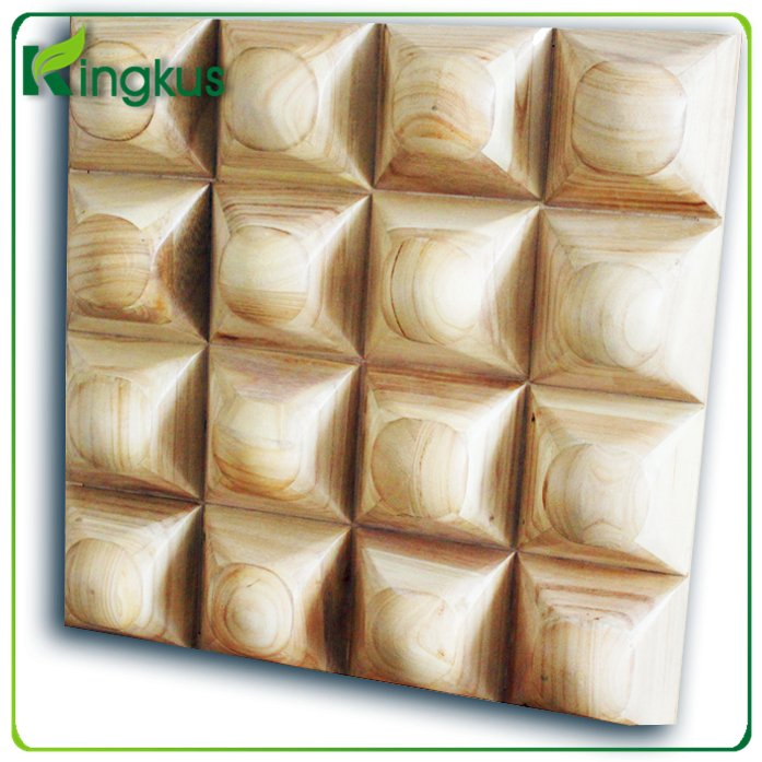 Model Sound Control Wooden Acoustic Diffuser Panel