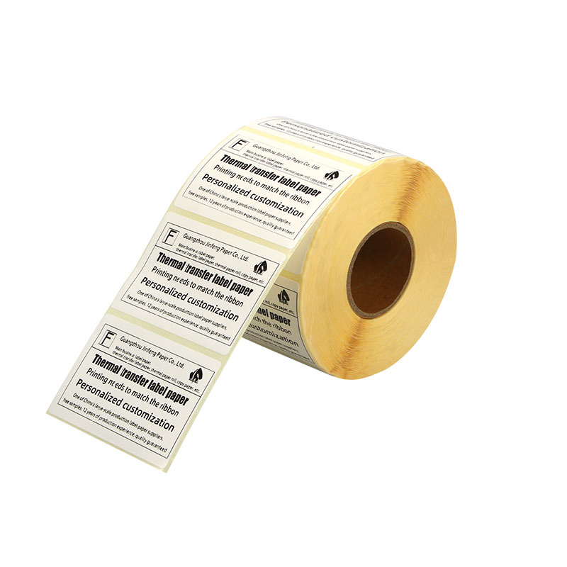 Adhesive Barcode Sticker Scale Label White Color Thermal Direct Zebra Printer Label