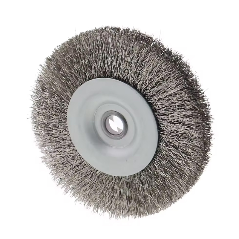 Wire Brush for Wheel Rust Removal Polishing Wheel Wire Brush Abrasive Tool