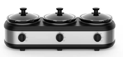 3X2.5qt Slow Cookers: Your Go-to Kitchen Appliances for Effortless and Delicious Cooking