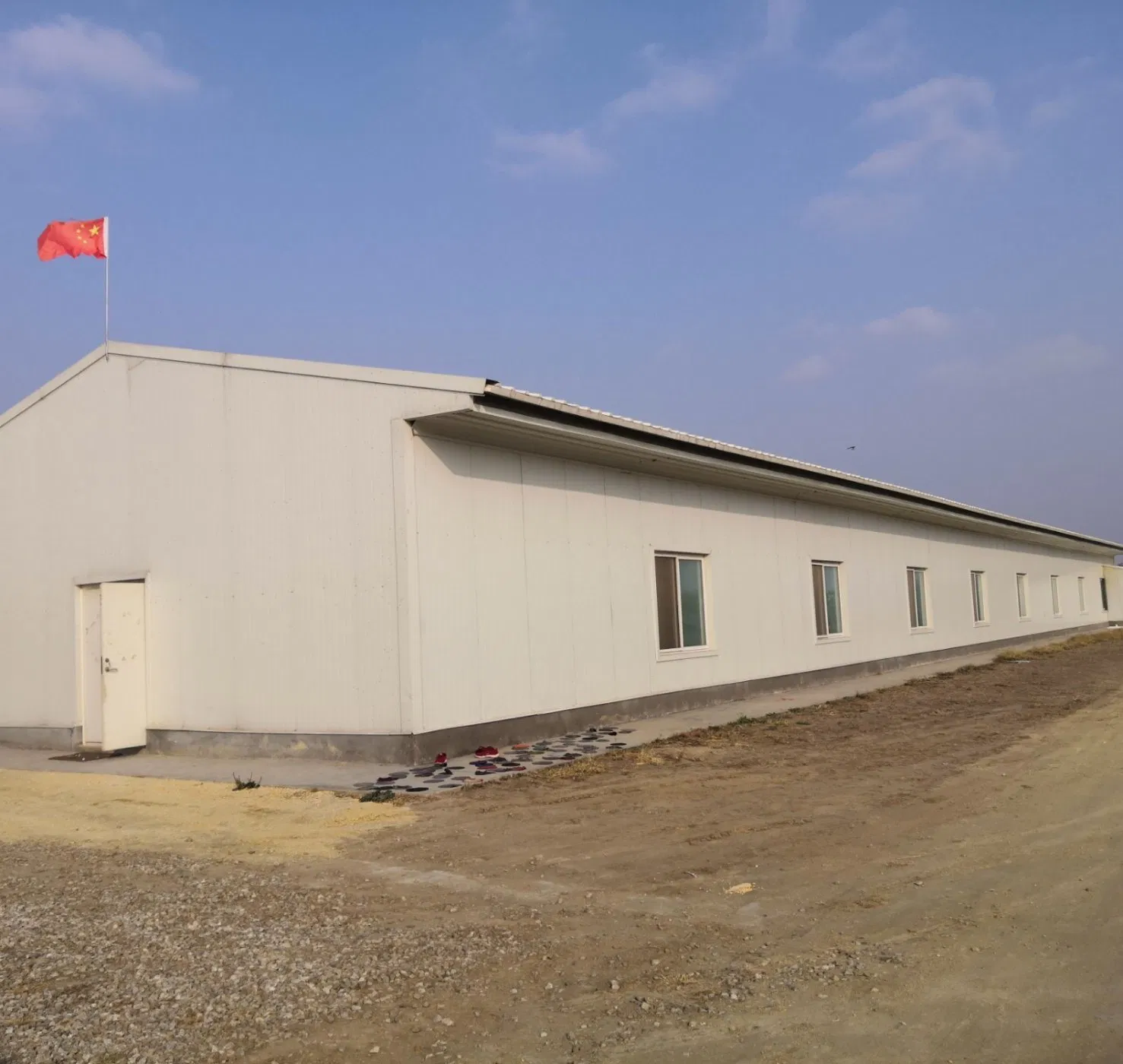 Prefabricated Steel Structure Poultry Farm Livestock Chicken House Coop Shed