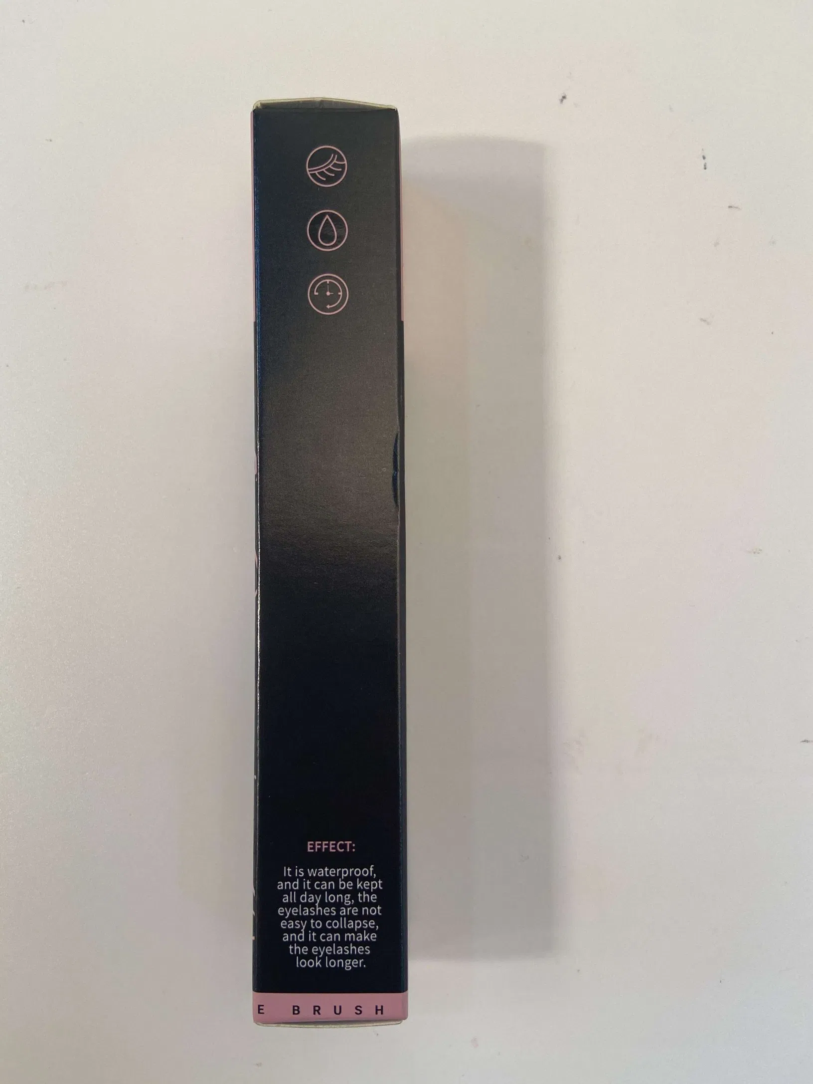Waterproof Non Smudge Durable Private Label 4D Silk Fiber Pink Mascara