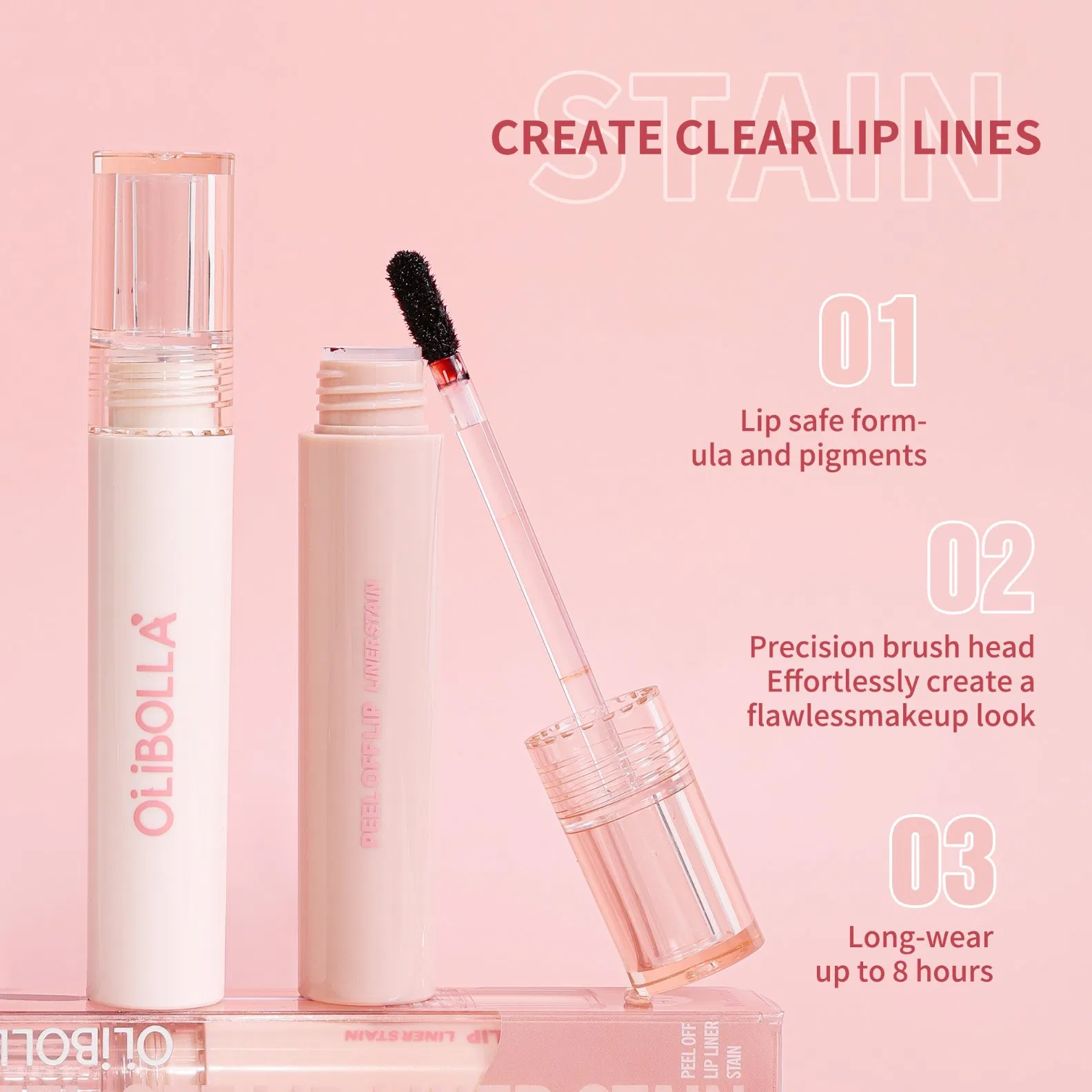 Natural Cosmetics Vegan Clear Shiny Glitter Lip Gloss Shimmer Lipgloss Oil