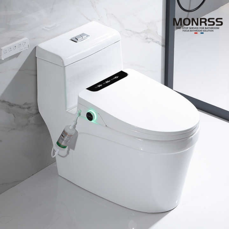 110V/220V Smart Heated Toilet Seat Cover with Auto Functions Remote Contro