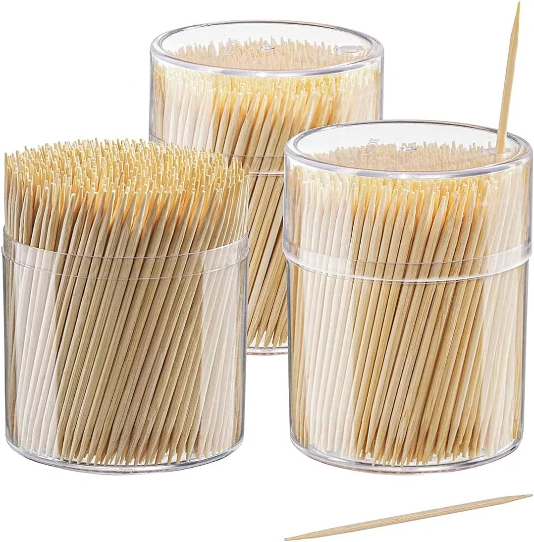100% Natural Disposable Bamboo Toothpicks, as Eco-Conscious Choices, Contribute to a Sustainable Future
