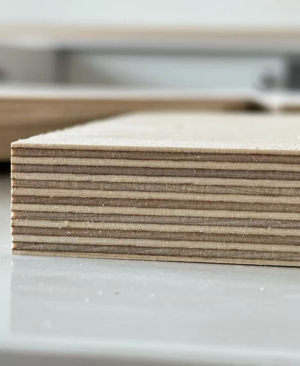 Modern Style E0 Grade Glossy Melamine Board Plywood for Hotel Furniture