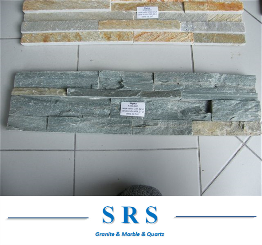 Chinese Natual Rough Culture Stone Slate Panels for Retaining Walls