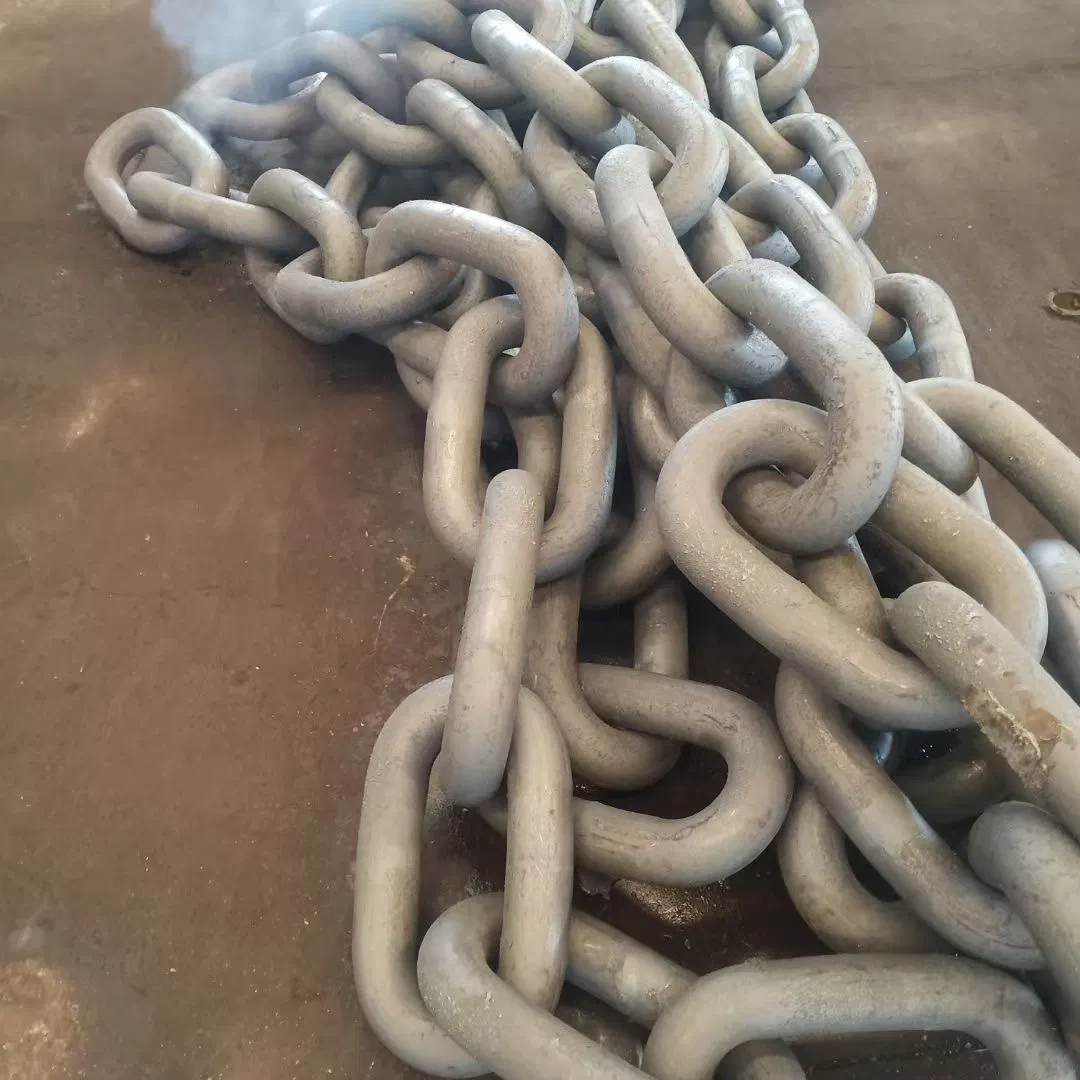 G30/G43 16mm/18mm/22mm Glavanized/Zinc Long/MID/Short Link DIN Steel Chain for Buoy/Floating Docks/Marina Pontoons/Fishing Farm/Load/Conveyor