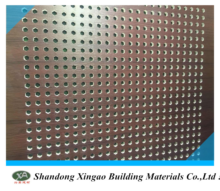 Sound Proof Fireproof Board Perforated Gypsum Ceiling Tiles