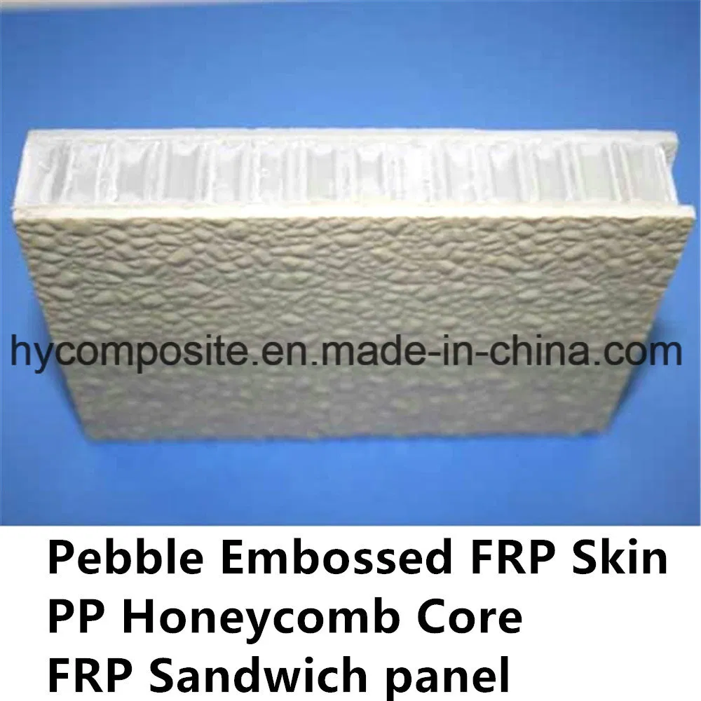 Embossed FRP Pre-Laminated PP Honeycomb Panel for Prefab House