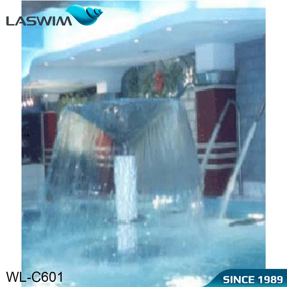 Modern Stainless Steel Waterfall Fountain Perfect for Outdoor Spaces