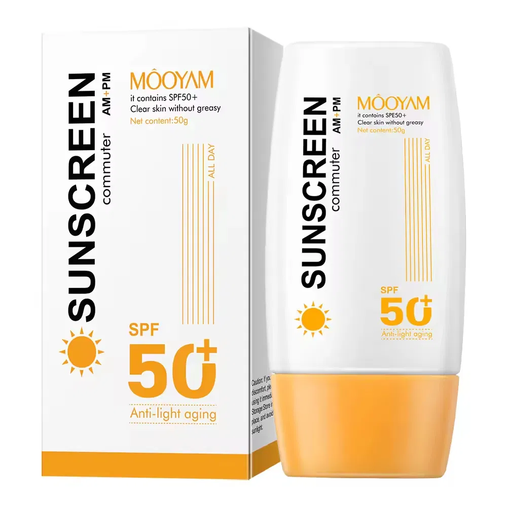 Sun Screen Lotion Refreshing Non-Sticky Anti UV Brightening Sunscreen SPF 50 Cream