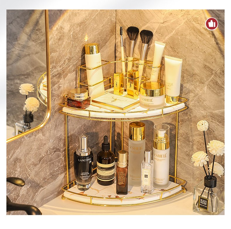 Multi Layer Desktop Cosmetic Storage Box Tray