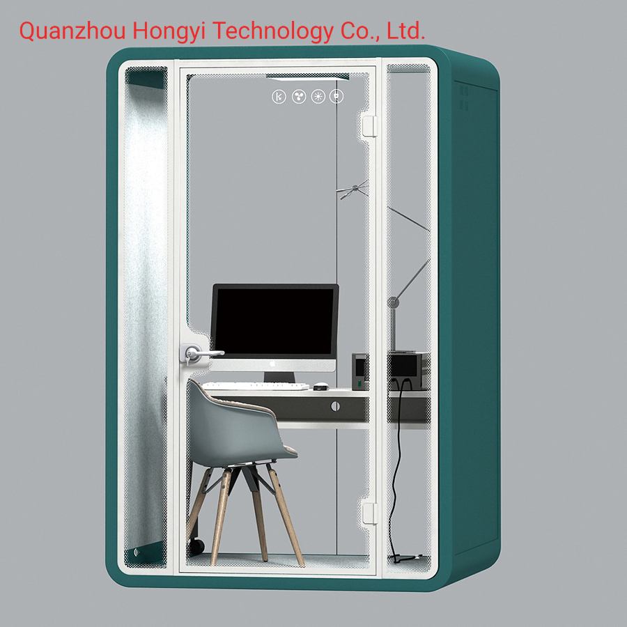 Office Meeting Pod Soundproof Phone Booth as Privacy Booth Pods Acoustical Hollow Glass Sound Office Phone Booth Seating Pod