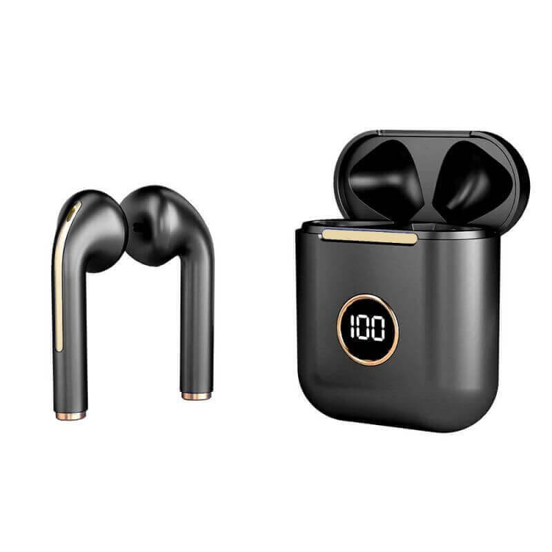 True Wireless Noise Cancelling Earbuds for iPhone & Android Computer Accessories