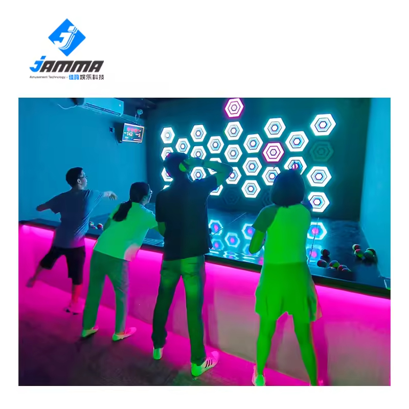 Activate Throwing Games Arena Interactive LED Light Activity Wall Ball Game