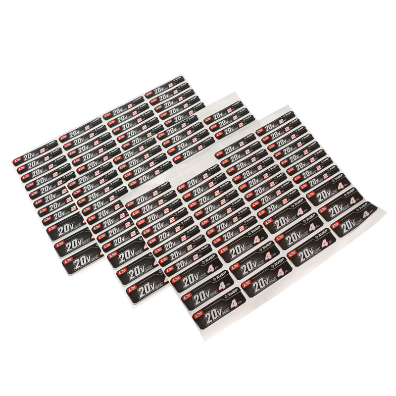 Waterproof and Heat-Resistant Battery Label