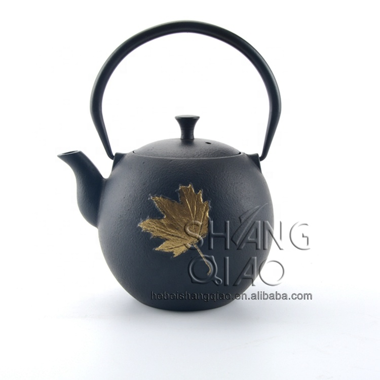 Эмалированный чугунный чайник для заварки, 1 л