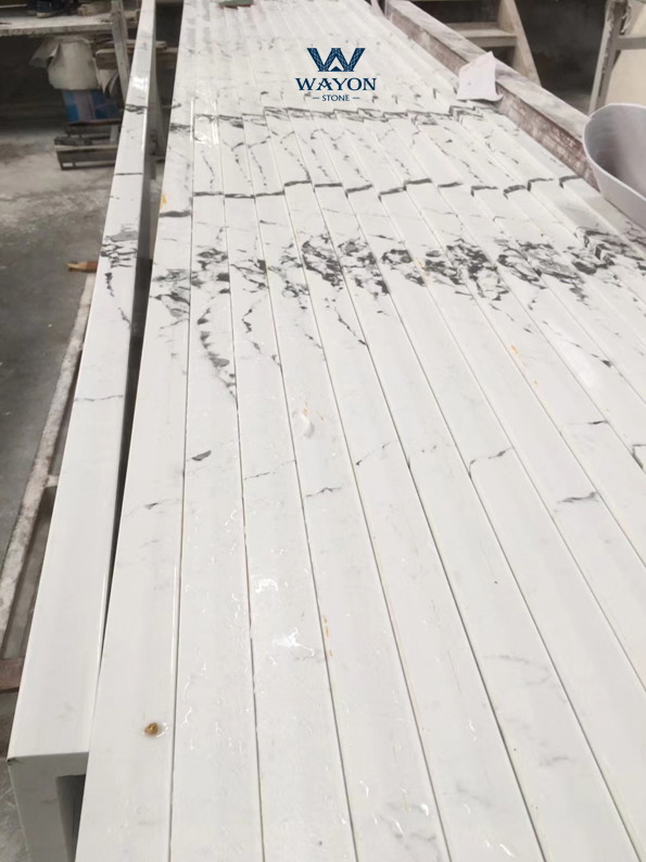Copy Natural Granite Quartz Stone Artificial Stone Countertop for Vanity