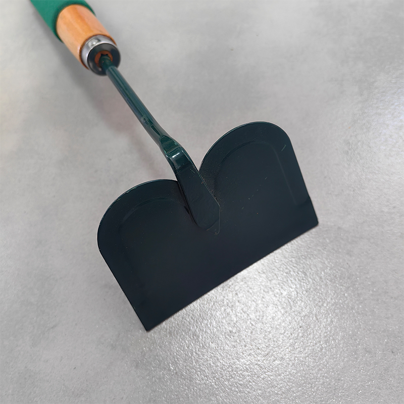 Gardening Tools Carbon Steel Wooden Handle Small Hoe Household Hoes