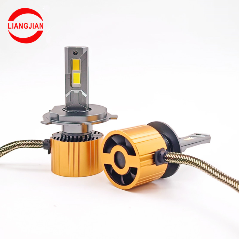 Двухцветная светодиодная лампа H7 H11 H4 для авто