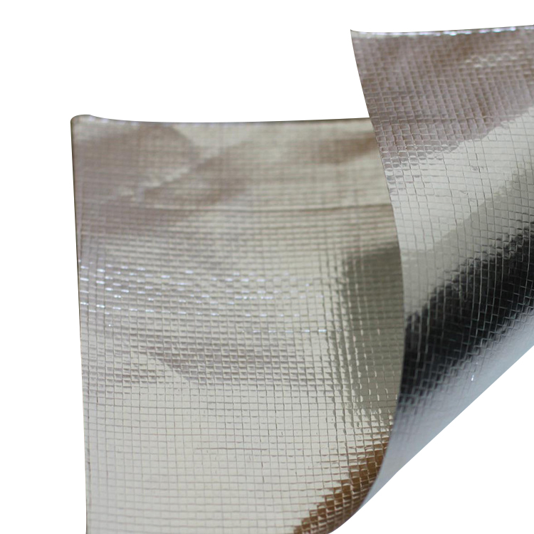 Pure Aluminum Foil Insulating Reflective Woven Fabric