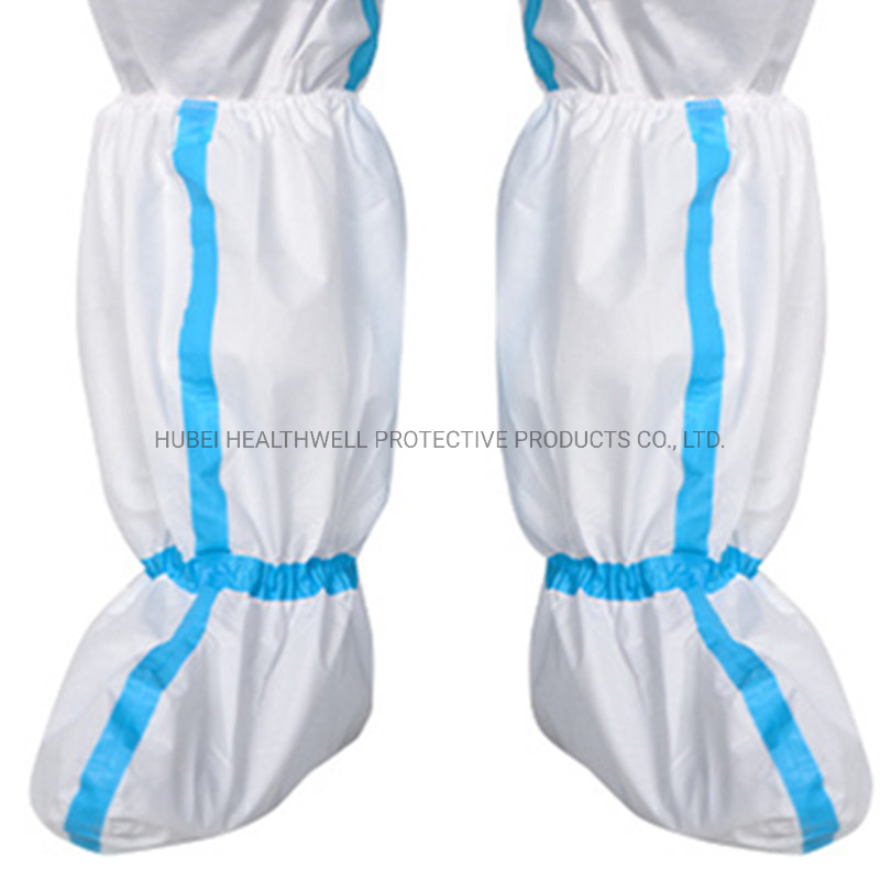 Eco-Friendly Medical Disposable Non Slip Non Woven Boot Cover