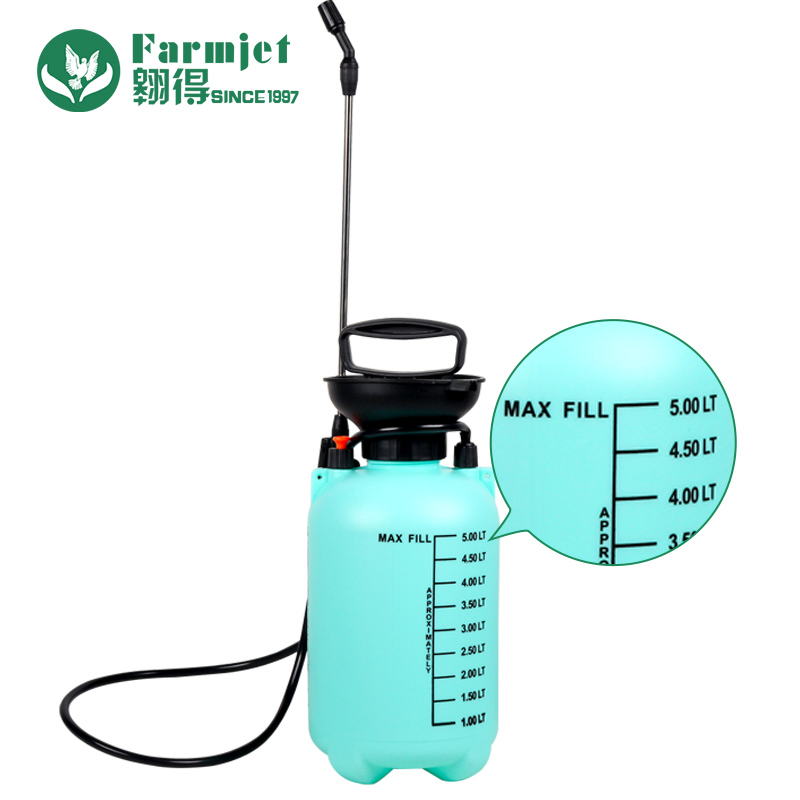 5L Trigger Pressure Sprayer Plastic PE Sprayer