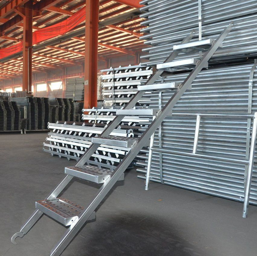 Wufang Factory Price Scaffolding Step Ladder Walkway Safe Staircase