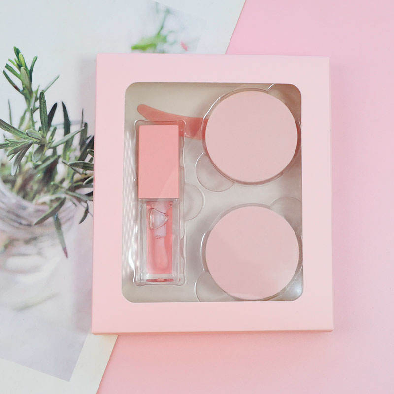Custom Wholesale Strawberry Private Label Vegan Lip Scrub and Lip Balm Set