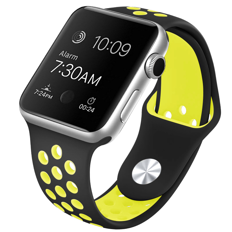 Hot Selling Sport Silicone Watch Band for Apple Watch Smart Wrist Strap