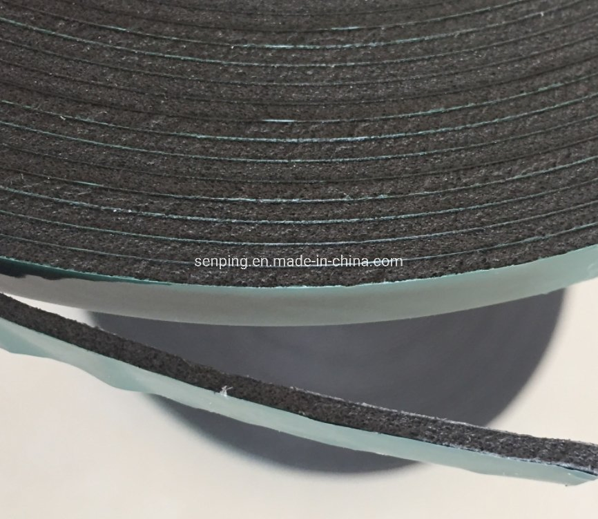 Window Foam Tape Car Foam Tape Heavy Duty Double-Sided Adhesive High Density Black Foam Tape for Glass Glazing