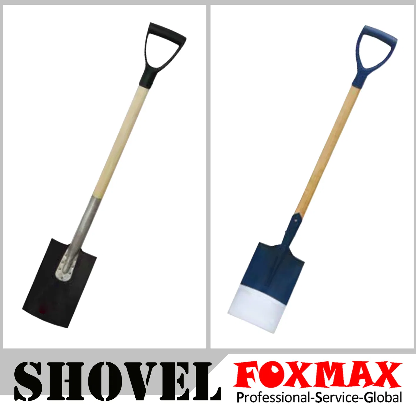 Heavy-Duty Hand Tool Spade for Building and Gardening