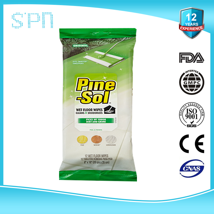 Special Nonwovens Glass & Surface pH Balanced Disinfectant Soft Economic Household Cleaning Cloth Dry Duster Floor Wipes