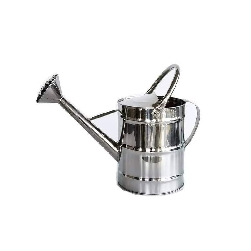 8L Watering Can Galvanized Metal Garden Supply