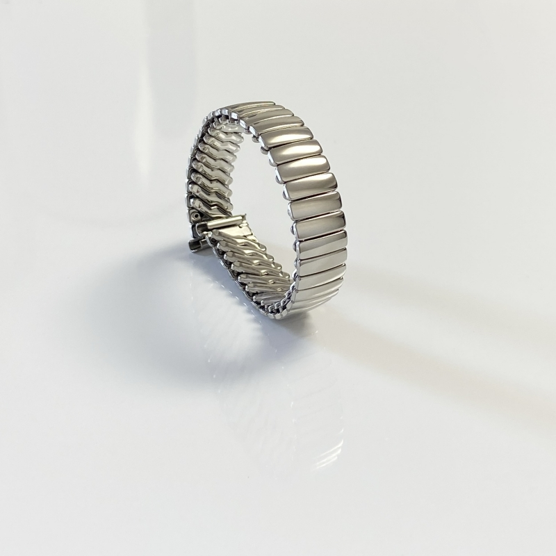 Custom High-Tension Elastic 316L 304 Stainless Steel Watch Strap