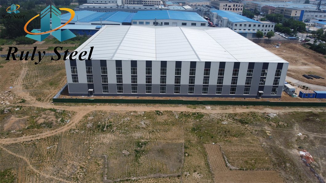 Prefab Steel Structure Cold Storage H Beam Columns Frame Construction Materials Metal Workshop