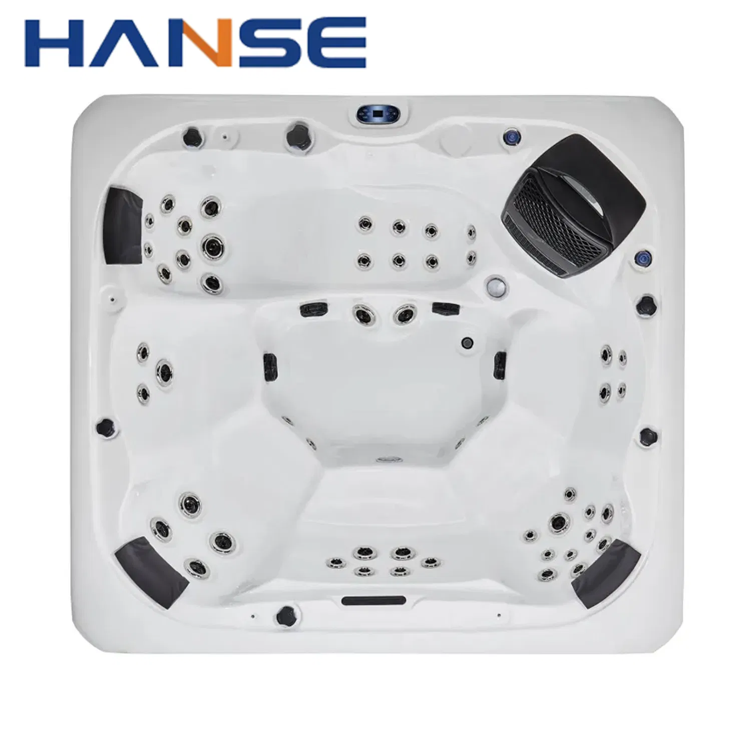 Прямоугольный акриловый СПА-бассейн с массажем