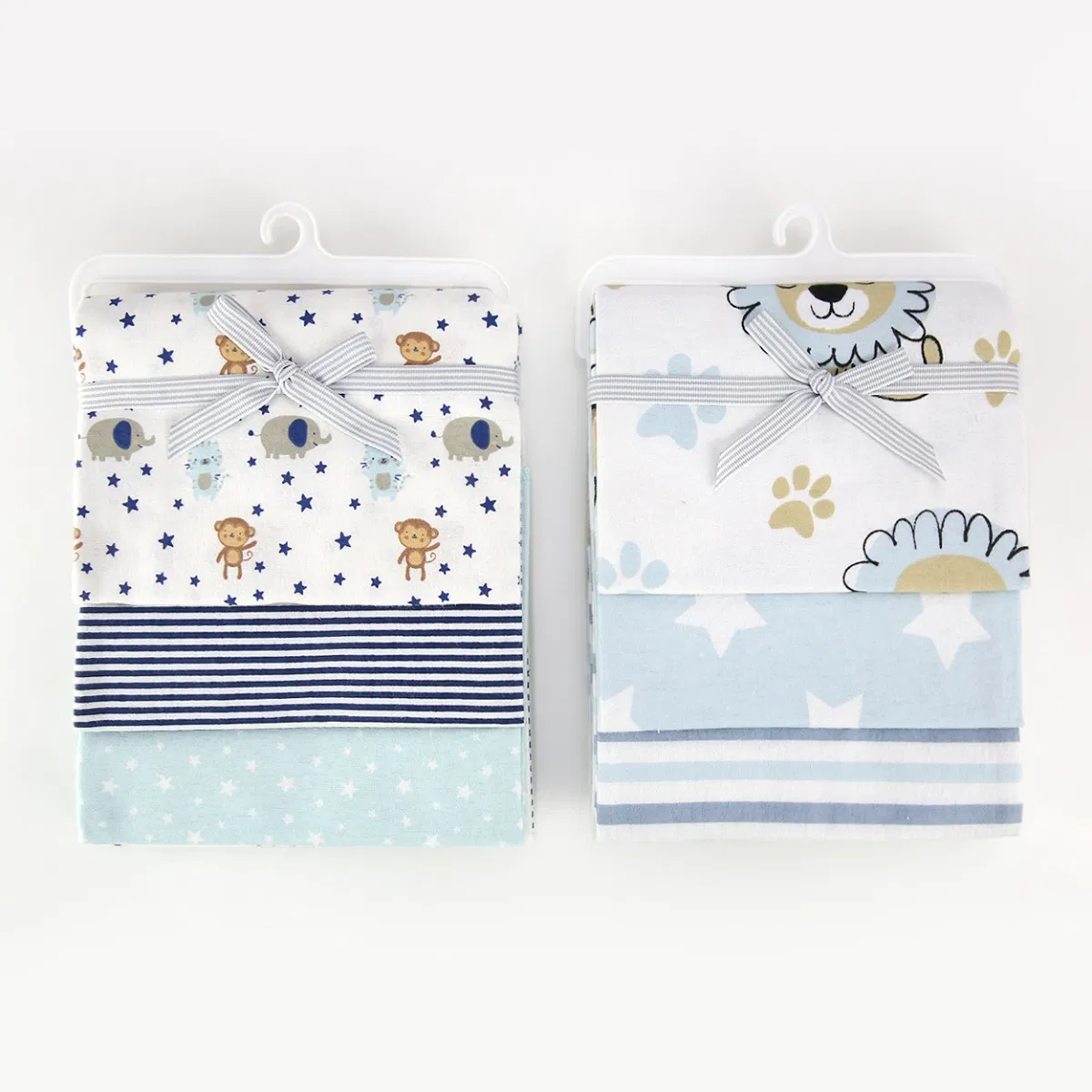 Wholesale Monkey Design Super Cozy Swaddle Wrap Newborn Baby Blanket