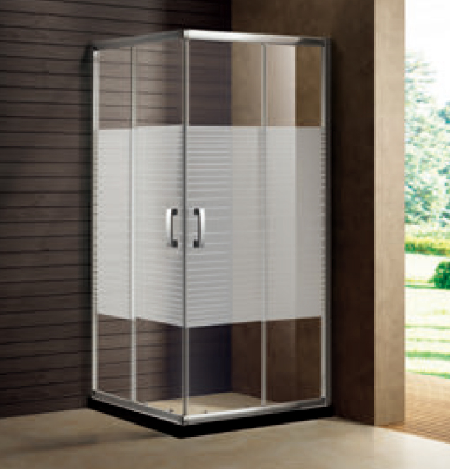 Hotel 900X900 Bathroom Prefab Shower Stall Simple Shower Enclosure