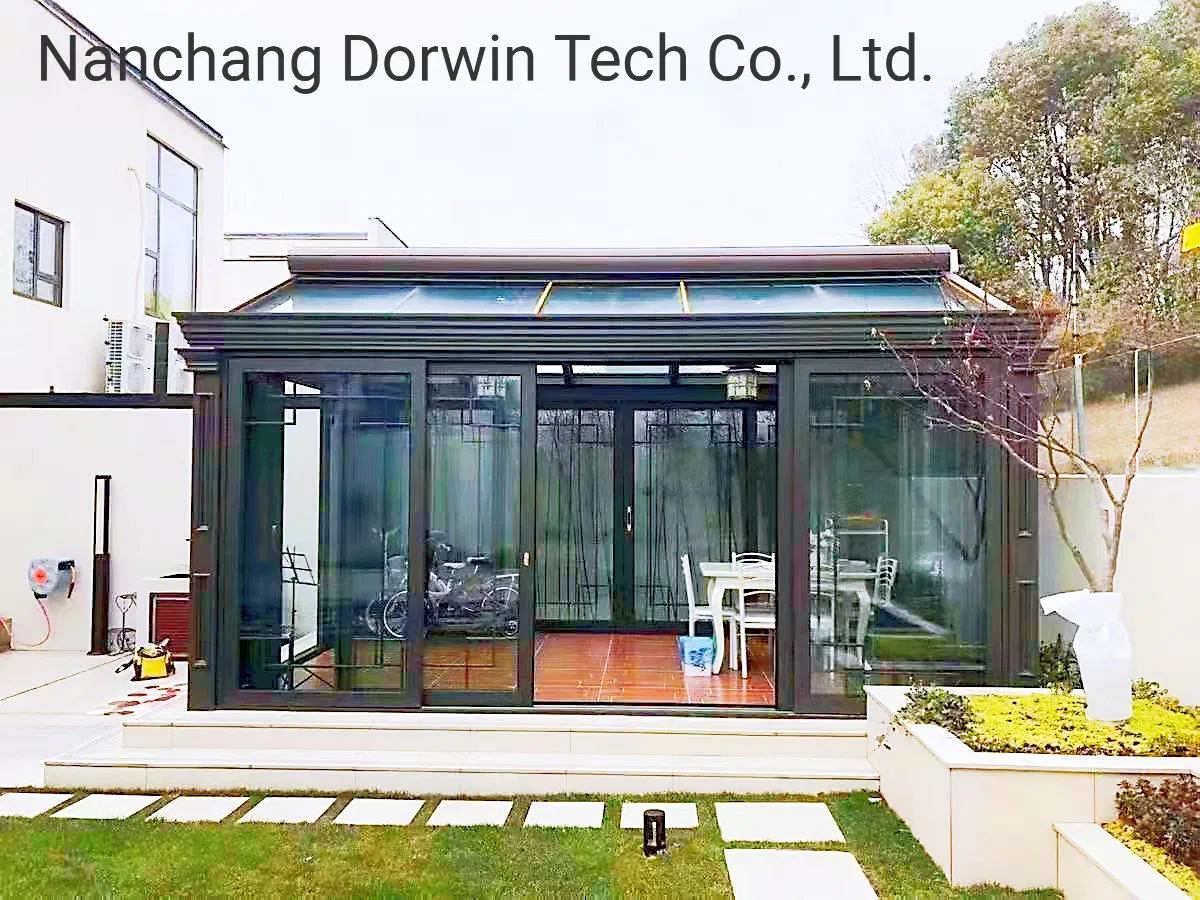 Dorwin Tech Garden Terrace Office Aluminum Glass Sunroom