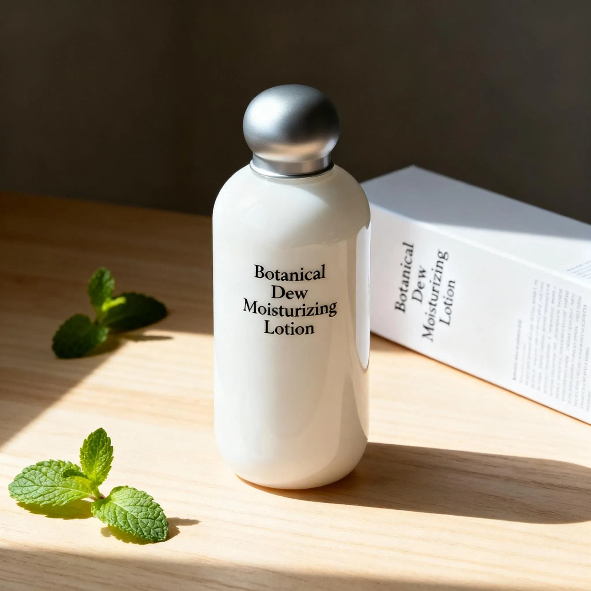 Brightening and Nourishing Paeonia Albiflora Root Extract and Tocopherol Nutrient-Infused Face Lotion for Healthy Skin Glow