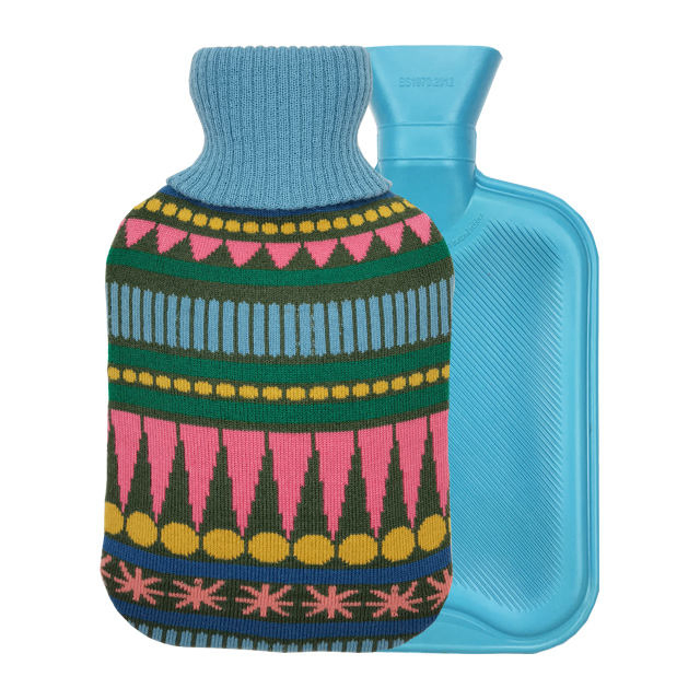 Hot Selling Personalized Design Soft Comfortable Elastic Knitted Hot Water Bottle Bag Cover