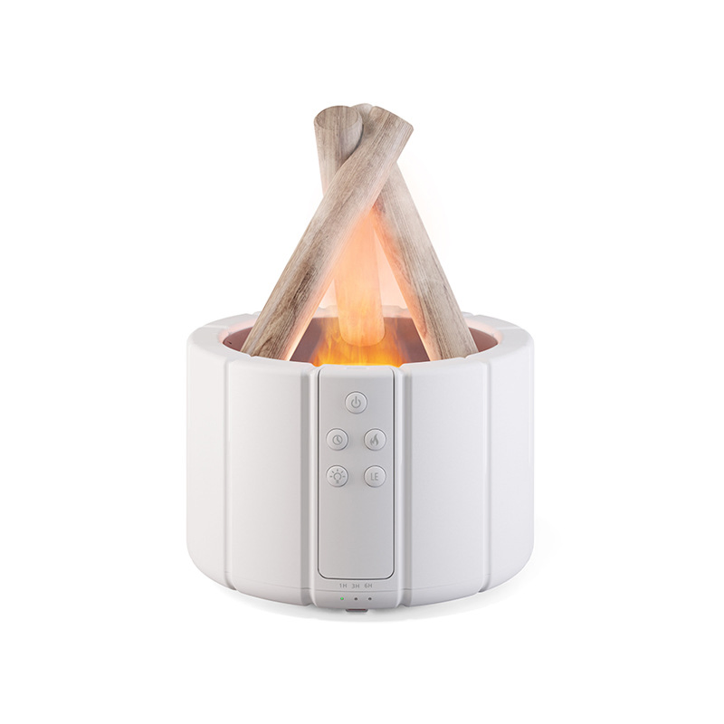 Home Large Capacity Air Humidifier Campfire Flame Essential Oil Aromatherapy Diffuser