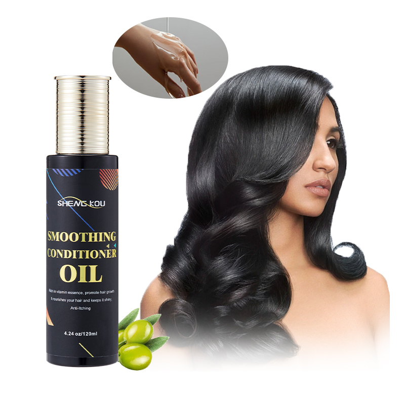 Private Label Organic Vitamins Essential Nourishing Shine Smoothing Scalp Hair Olive Oil